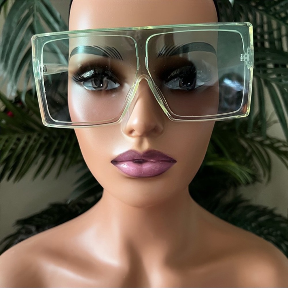 Oversized Sunglasses-GreenApple